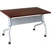 Lorell Mahogany Flip Top Training Table LLR60722