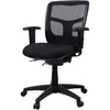 Lorell Managerial Swivel Mesh Mid-back Chair LLR86802