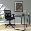 Lorell Managerial Swivel Mesh Mid-back Chair LLR86802