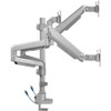 Lorell Mounting Arm for Monitor - Gray LLR99804