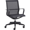 Lorell Executive Mesh Mid-back Chair LLR40209