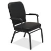 Lorell Fixed Arms Vinyl Oversized Stack Chairs LLR59600