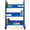 Lorell Single-sided Steel Book Cart LLR99934