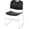 Lorell Lumbar Support Stacking Chair LLR42938