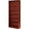 Lorell Six Shelf Panel Bookcase LLR89055