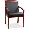 Lorell Sloping Arms Wood Guest Chair LLR20014