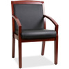 Lorell Sloping Arms Wood Guest Chair LLR20014