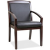 Lorell Sloping Arms Wood Guest Chair LLR20015