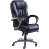 Lorell Active Massage Leather High-Back Chair LLR50092