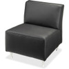 Lorell Fuze Modular Series Armless Lounge Chair LLR86917