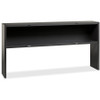 Lorell Charcoal Steel Desk Series Stack-on Hutch LLR79168
