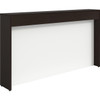 Lorell Prominence 2.0 Espresso Laminate Reception Countertop LLRPMC7643ES