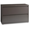 Lorell Fortress Series 42'' Lateral File - 2-Drawer LLR60475