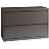 Lorell Fortress Series 42'' Lateral File - 2-Drawer LLR60475