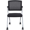 Lorell Armless Mesh Back Training Chair LLR49541