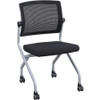 Lorell Armless Mesh Back Training Chair LLR49541