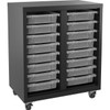 Lorell Pull-out Bins Mobile Storage Unit LLR71101