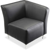 Lorell Fuze Modular Series Left Lounge Chair LLR86919