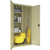 Lorell 4-shelf Steel Janitorial Cabinet LLR00017