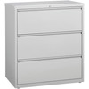 Lorell 3-Drawer Light Gray Lateral Files LLR88029