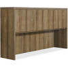 Lorell Chateau Series Walnut Laminate Desking LLR34319