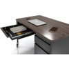 Lorell Fortress Series Walnut Top Teacher's Desk LLR66943