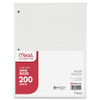 Mead 3-Hole Punched Wide-ruled Filler Paper MEA15200