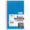 Mead 3-Subject Wirebound College Rule Notebook MEA06900