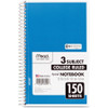 Mead 3-Subject Wirebound College Rule Notebook MEA06900