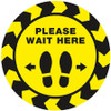 Avery&reg; PLEASE WAIT HERE Distancing Floor Decals AVE83020