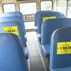 Avery&reg; Surface Safe PLEASE KEEP 1 SEAT APART Decals AVE83073