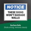 Avery&reg; 7"x10" Removable Label Safety Signs AVE61515