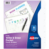 Avery&reg; Write & Erase Pocket Plastic Dividers AVE16826