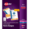 Avery&reg; Vertical Name Badges & Tickets AVE8521