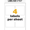 Avery&reg; UltraDuty Warning Label AVE60504