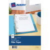 Avery&reg; Filler paper for 3-Ring/7-Ring Mini Binders AVE14230