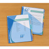 Avery&reg; Write & Erase Durable Plastic Dividers w/Pockets, 5-tab, Multicolor AVE16176