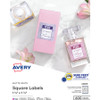 Avery&reg; Print-to-the-Edge Easy Peel Square Labels AVE22805