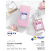 Avery&reg; Print-to-the-Edge Easy Peel Square Labels AVE22805