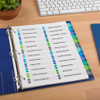 Avery&reg; Two-Column Table Contents Dividers w/Tabs AVE11321