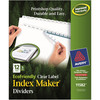 Avery&reg; Eco-friendly Index Makers Dividers AVE11582