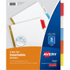 Avery&reg; Worksaver Big Insertable Tab Index Dividers AVE11121