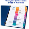 Avery&reg; Ready Index Customizable TOC Dividers AVE11168