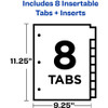 Avery&reg; Big Tab Insertable Extra-Wide Dividers AVE11222