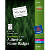 Avery&reg; Eco-friendly Premium Name Badge Labels AVE42395