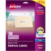 Avery&reg; Matte Clear Address Labels - Sure Feed Technology AVE18660