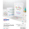 Avery&reg; Inkjet Greeting Card - White AVE8315