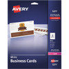 Avery&reg; Laser Business Card - White AVE5371