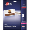 Avery&reg; Laser Business Card - White AVE5371