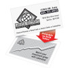Avery&reg; Clean Edge Laser Business Card - White AVE5871